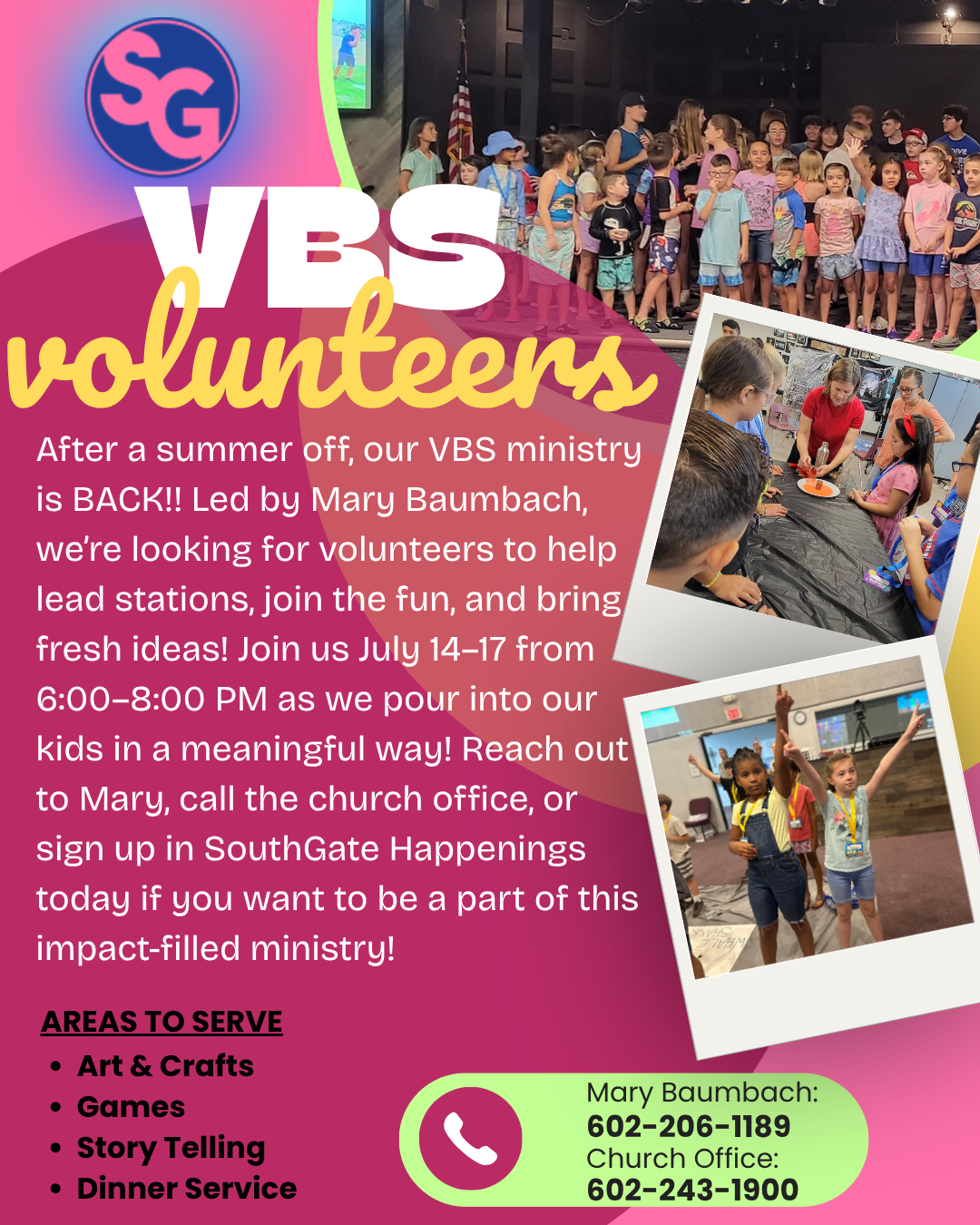 VBS Volunteers